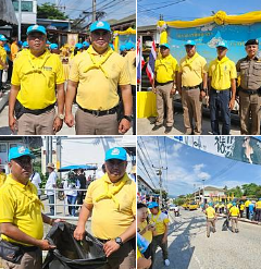 จิตอาสาพัฒนา ลอกคูน้ำปากลำคลองเฟิร์ส ต.บ่อผุด อ.เกาะสมุย จ.สุราษฎร์ธานี