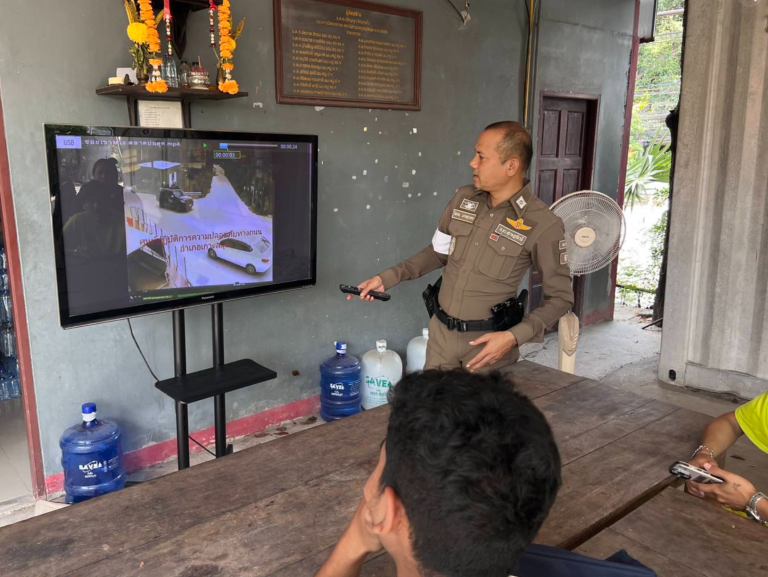 อบรมให้ความรู้ สร้างจิตสำนึก และปฏิบัติตามมาตรการความปลอดภัยทางถนน