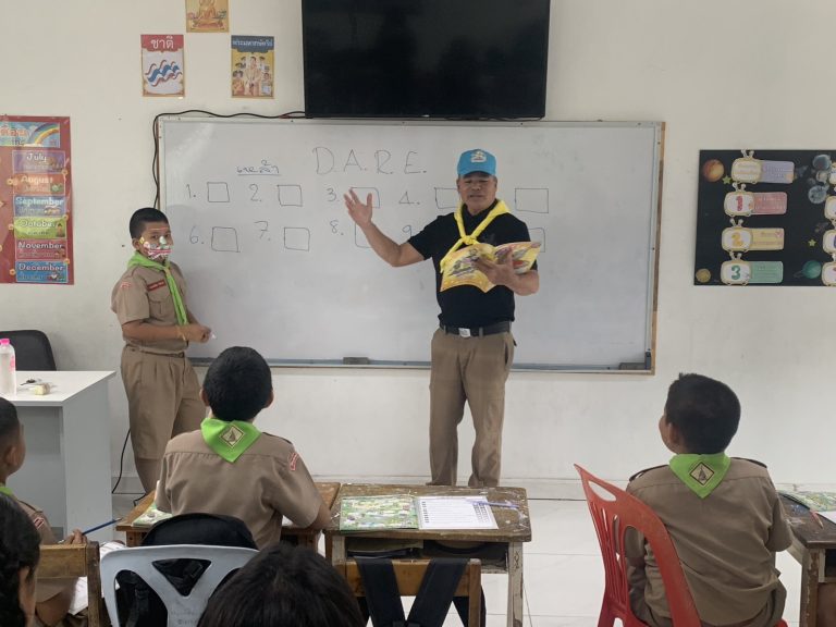 วิทยากรจิตอาสาครูตำรวจD.A.R.E.